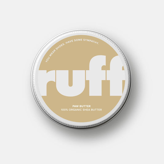 Ruff Paw Butter – 100% Organic Shea Butter for Dogs, Eco-Friendly Paw Moisturizer & Protector