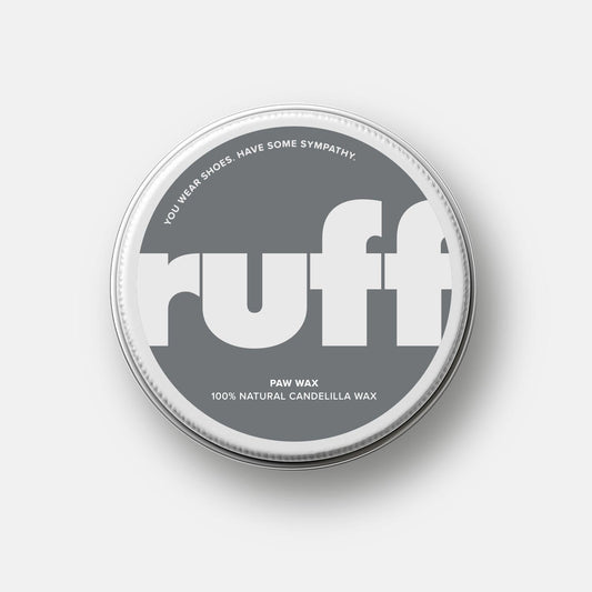 Ruff Paw Wax – Candelilla Wax Dog Paw Protector, Natural Vegan Barrier Balm