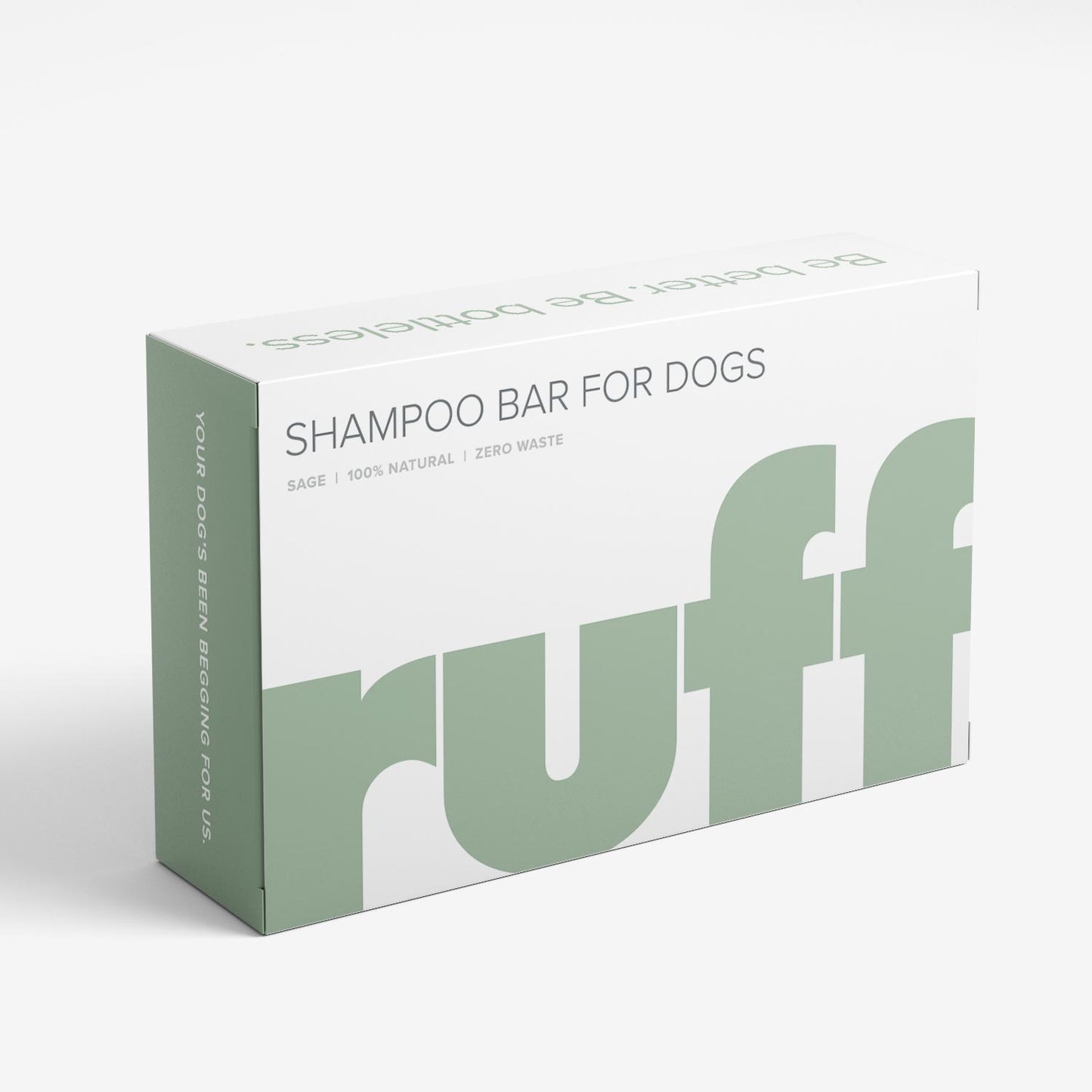 Ruff - Solid Shampoo Bar for Dogs – Eco-Friendly, Zero Waste, 5 oz Natural Solid Pet Soap