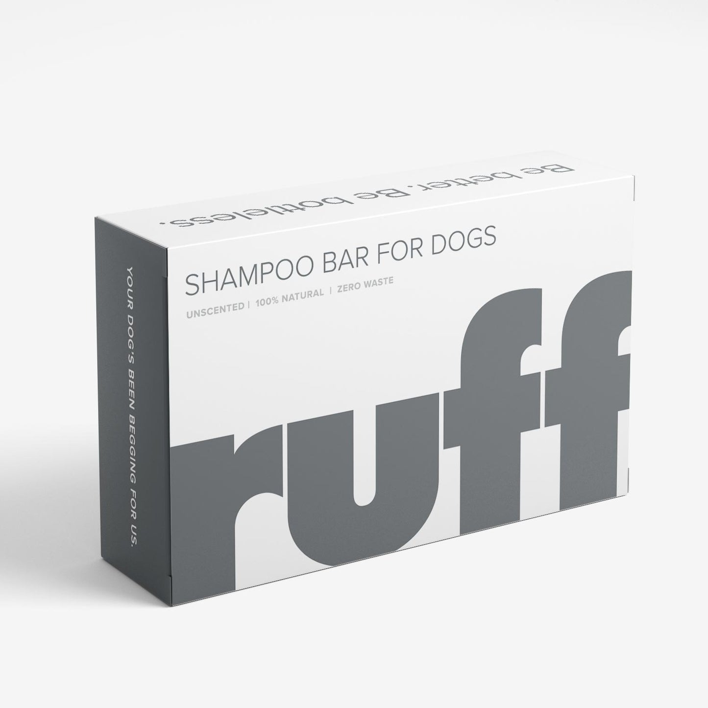 Ruff - Solid Shampoo Bar for Dogs – Eco-Friendly, Zero Waste, 5 oz Natural Solid Pet Soap